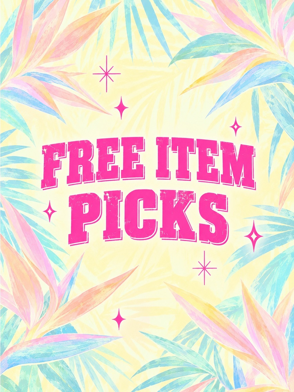 Free Items🌟